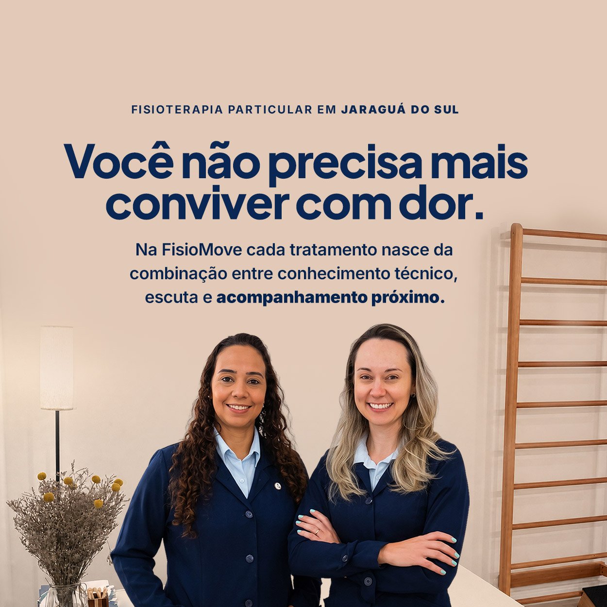 FisioMoove. Você não precisa mais conviver com dor. Fisioterapia particular em Jaraguá do Sul.