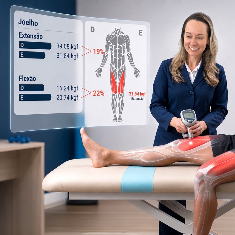 Avaliação biomecânica realizada na FisioMoove